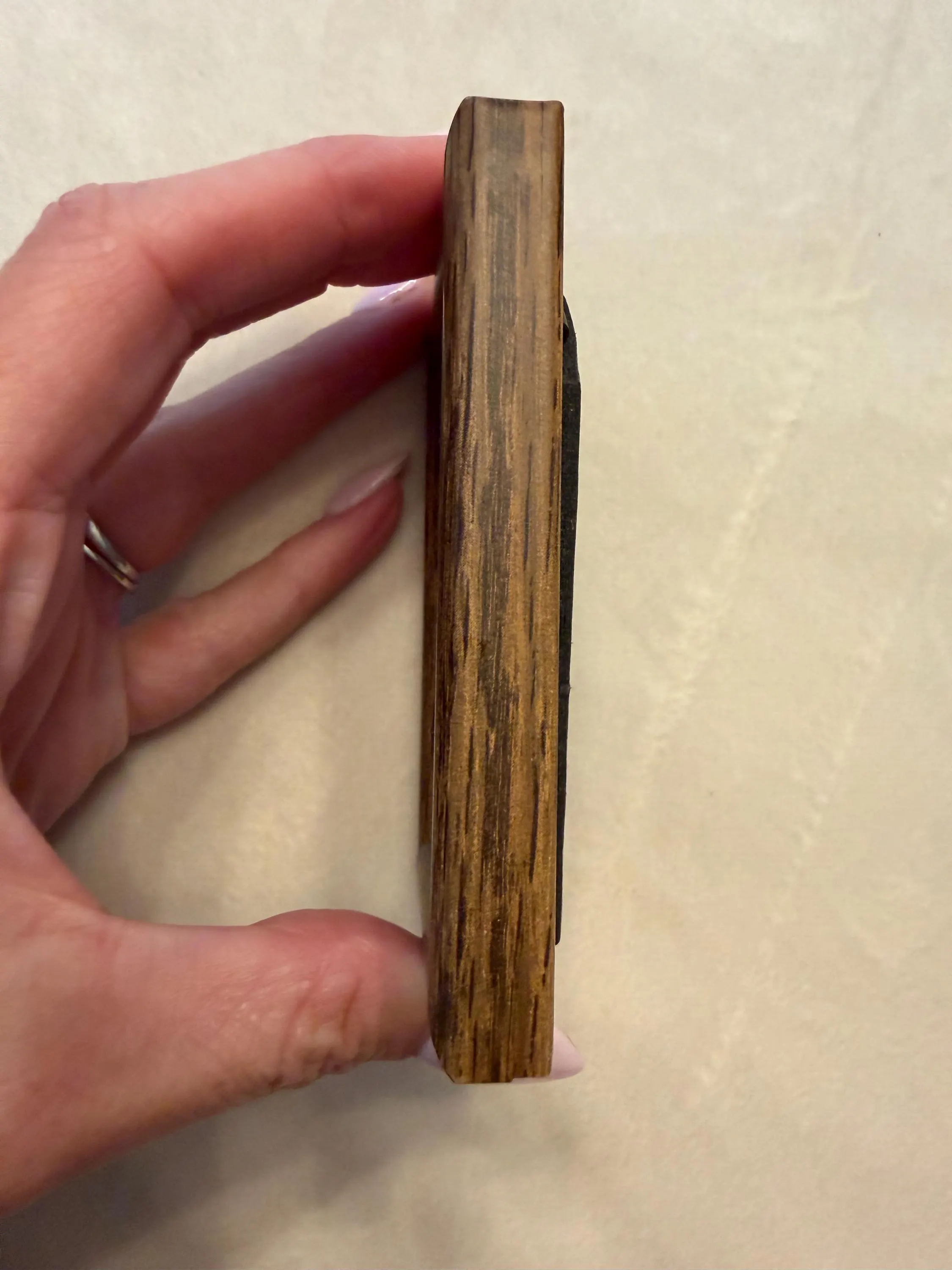VTG Mini Wooden Intercraft Pitcture Frame