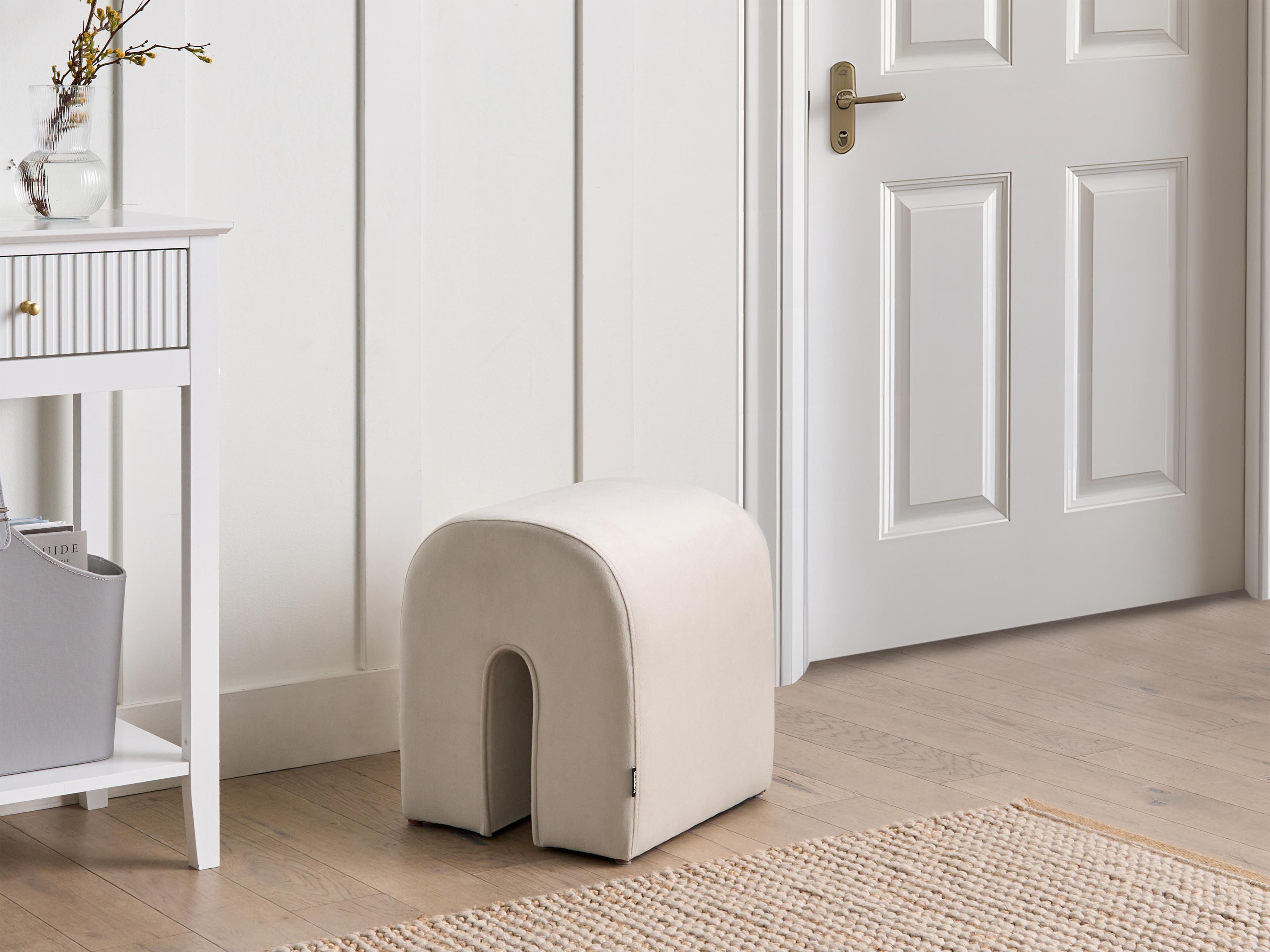 Pouffe MODOC Velvet Beige