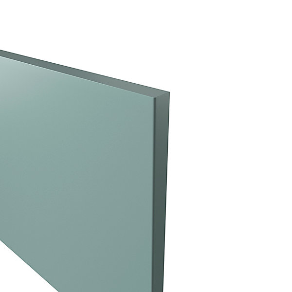 Façade tiroir Stevia vert mat L. 60 cm x H. 34 cm Caraway Innovo GoodHome vendue par 2