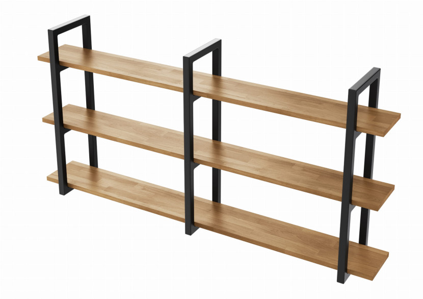 Półka wisząca Industrial Loft Medium D3 R 160cm