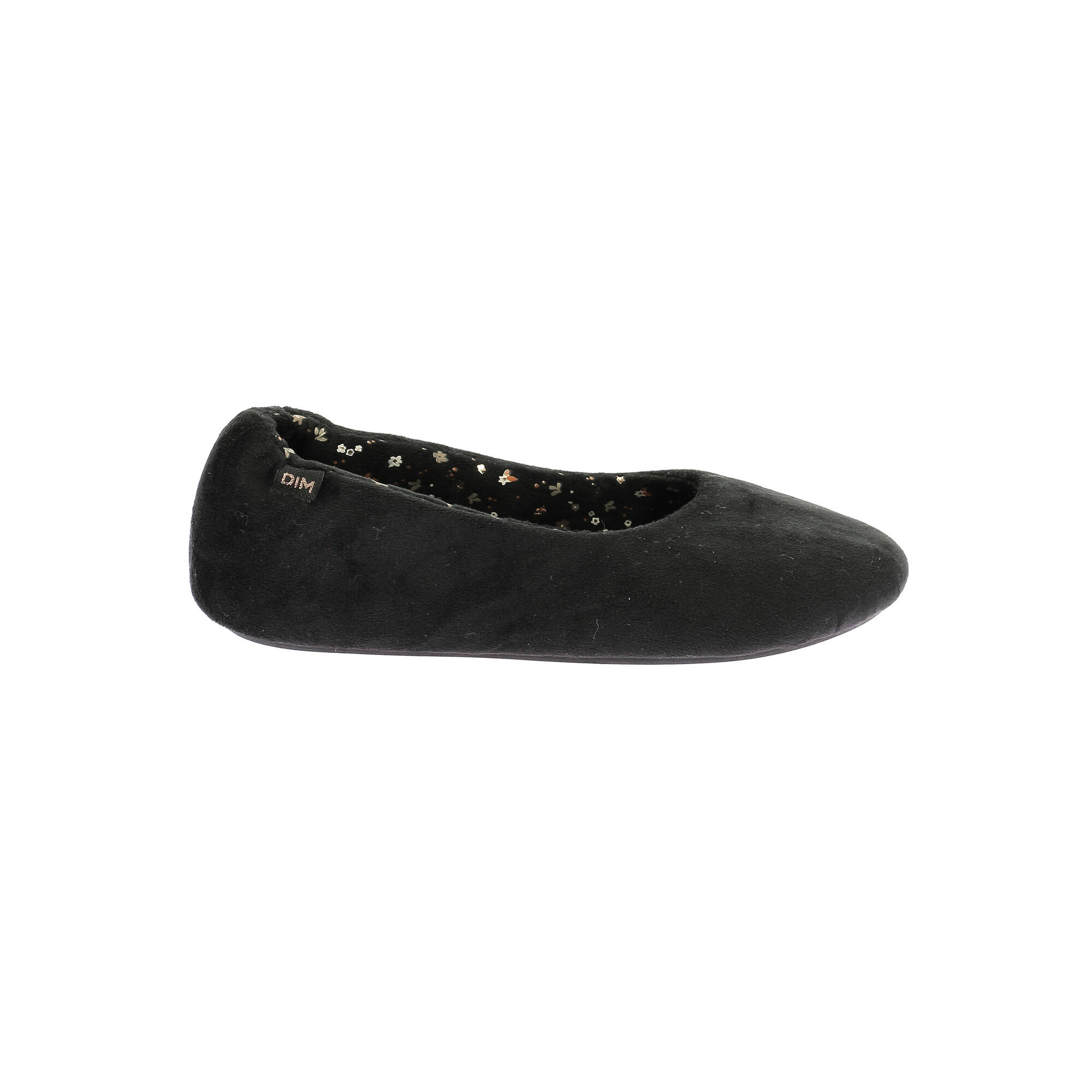 Pantoufles ballerines noir