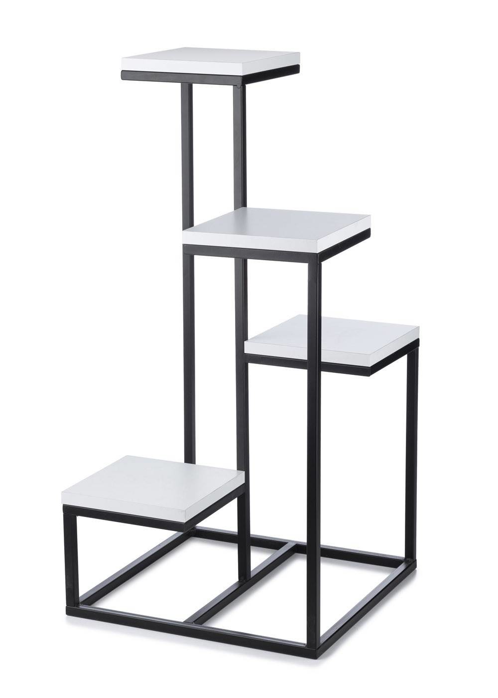 Kwietnik stojący KASKADA biały LOFT