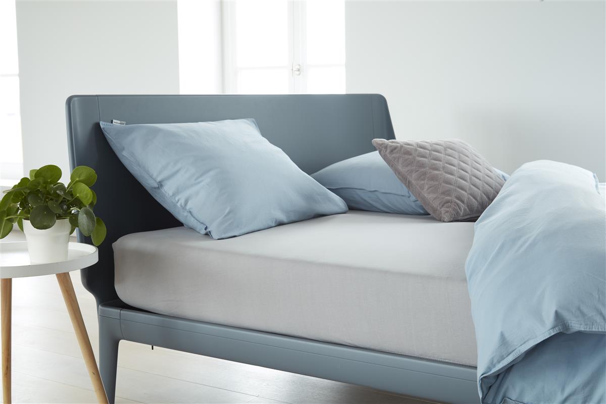 Beddinghouse Jersey - Hoeslaken - 100x200/220 - Licht grijs