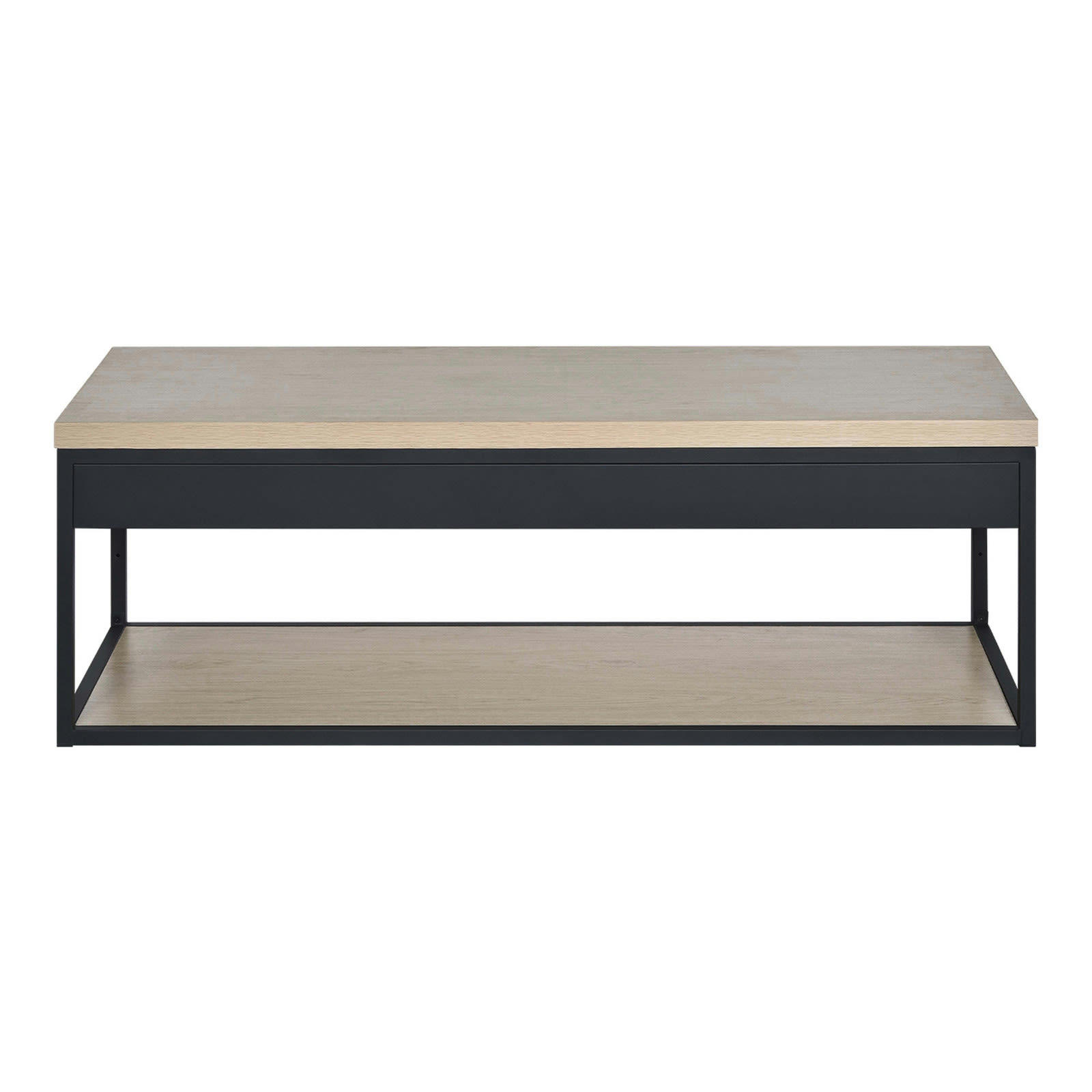 WILL - Meuble de salle de bain en métal et bois avec plan 120cm WILL