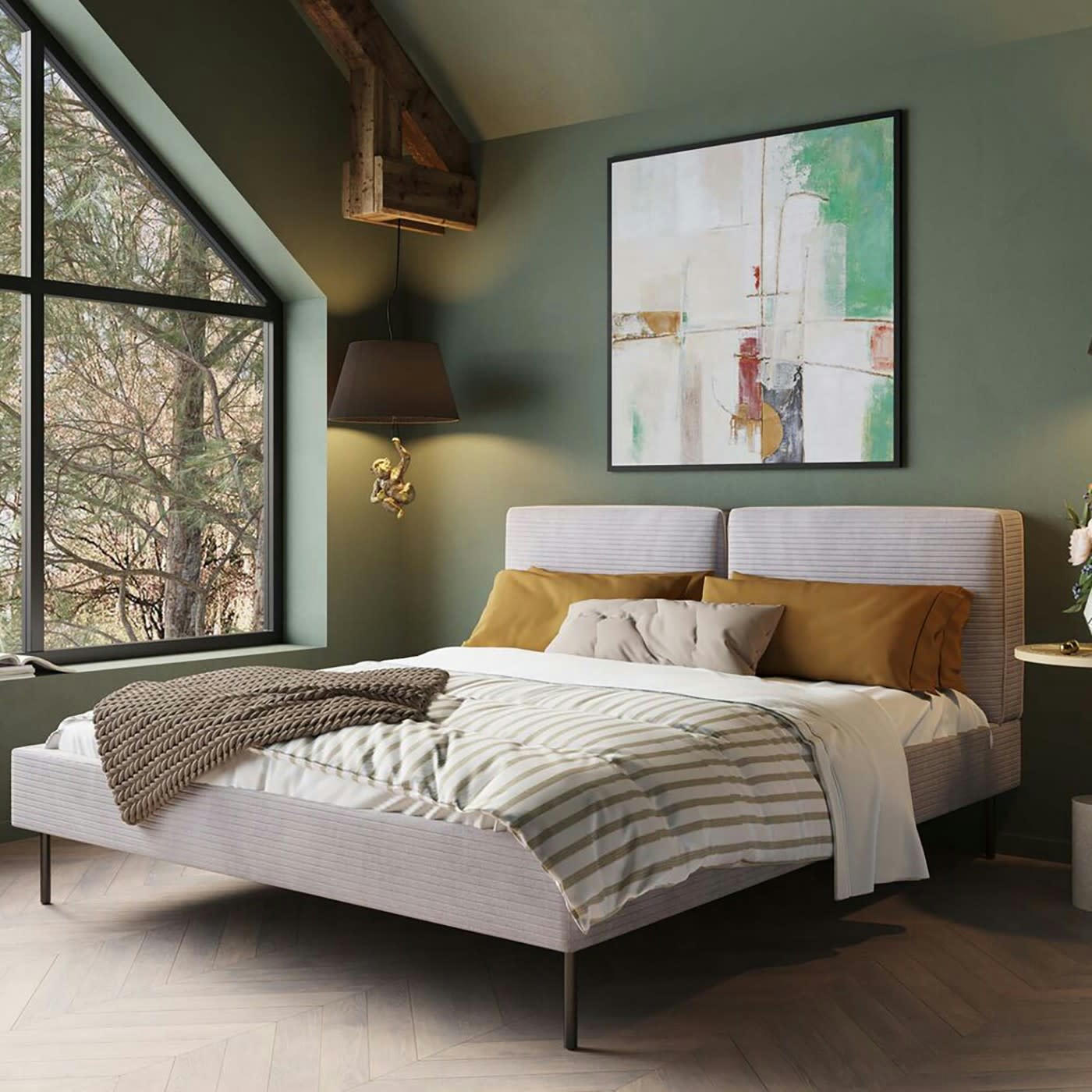 DUST - Peinture Frame Dust verte 120x120cm Kare Design