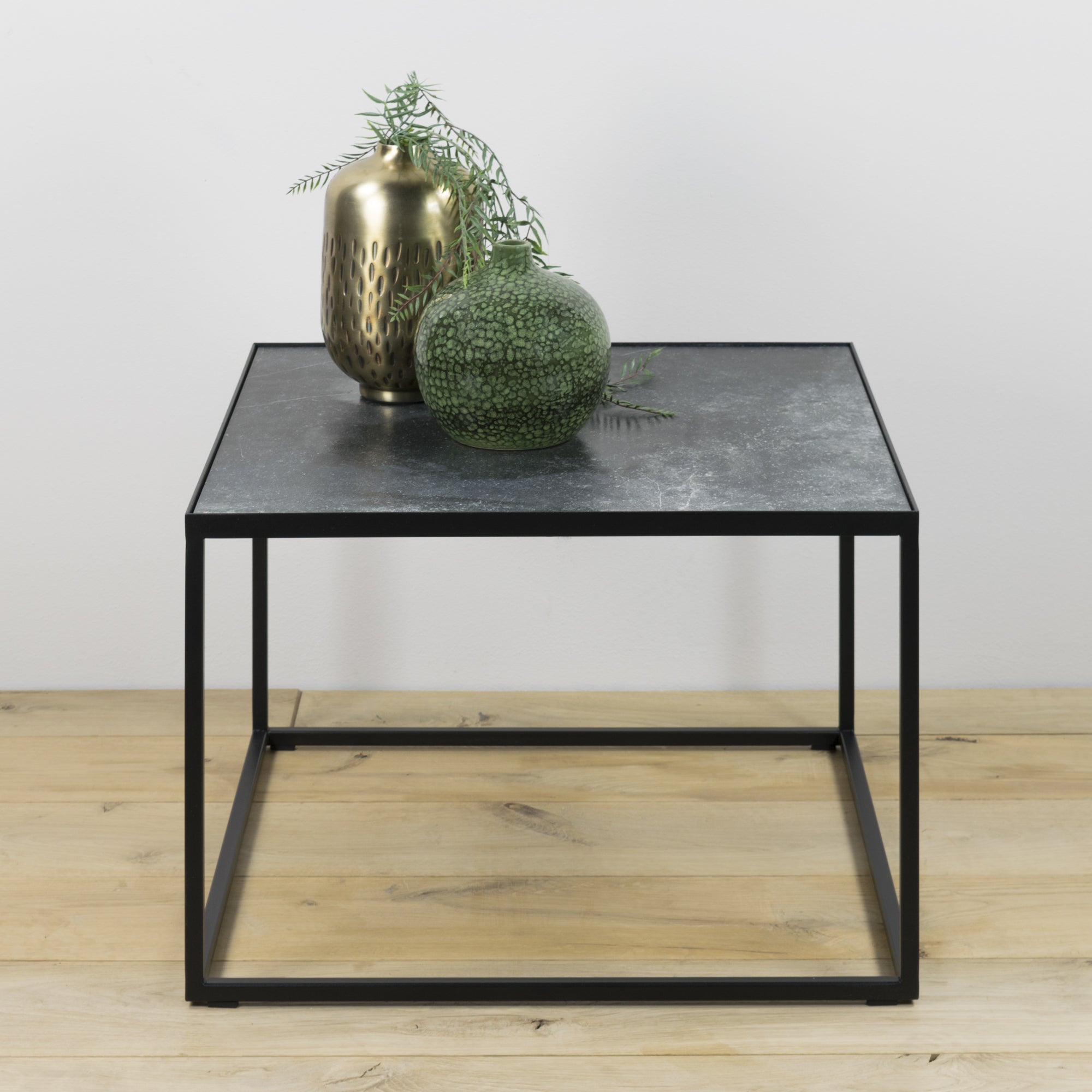 Spinder Design salontafel Tijl 60 x 60 - Zwart