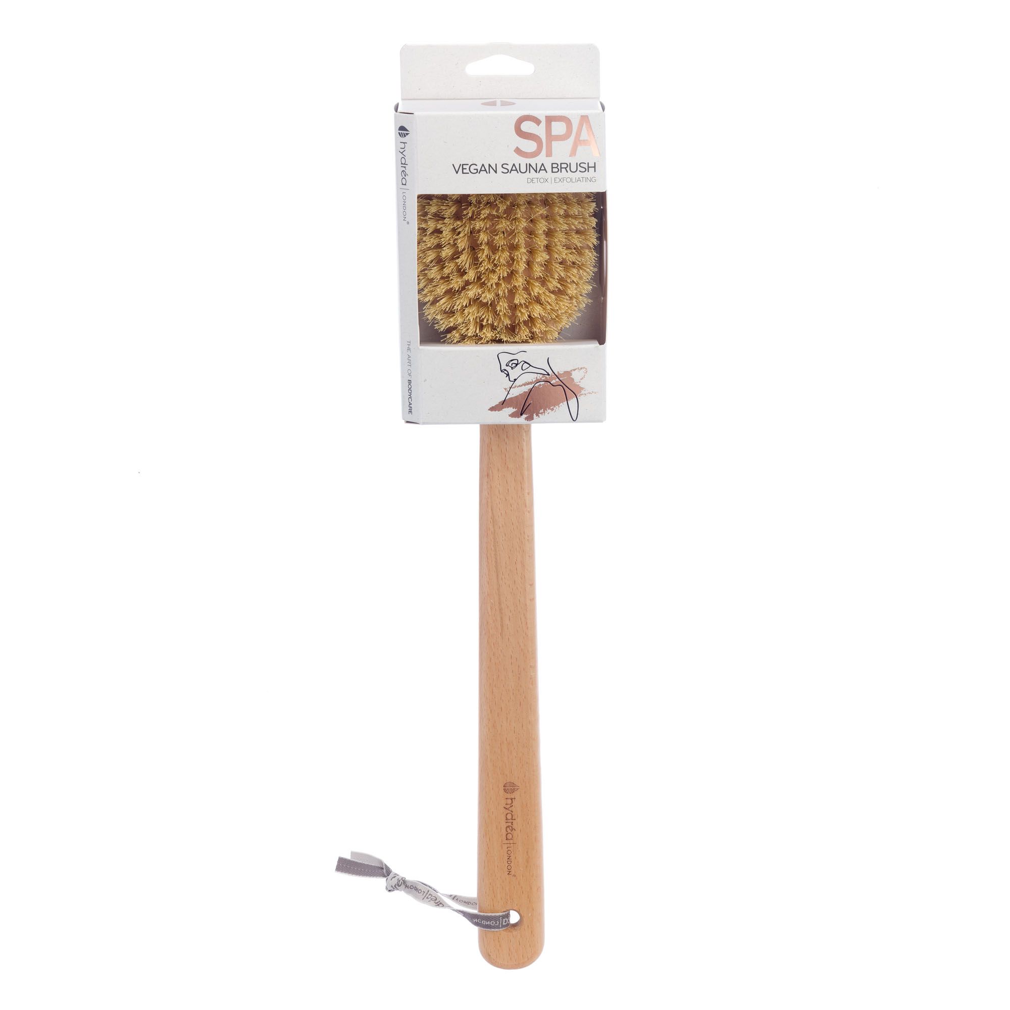 Hydrea London Pro Sauna Dry Brush with Vegan Cactus Bristle