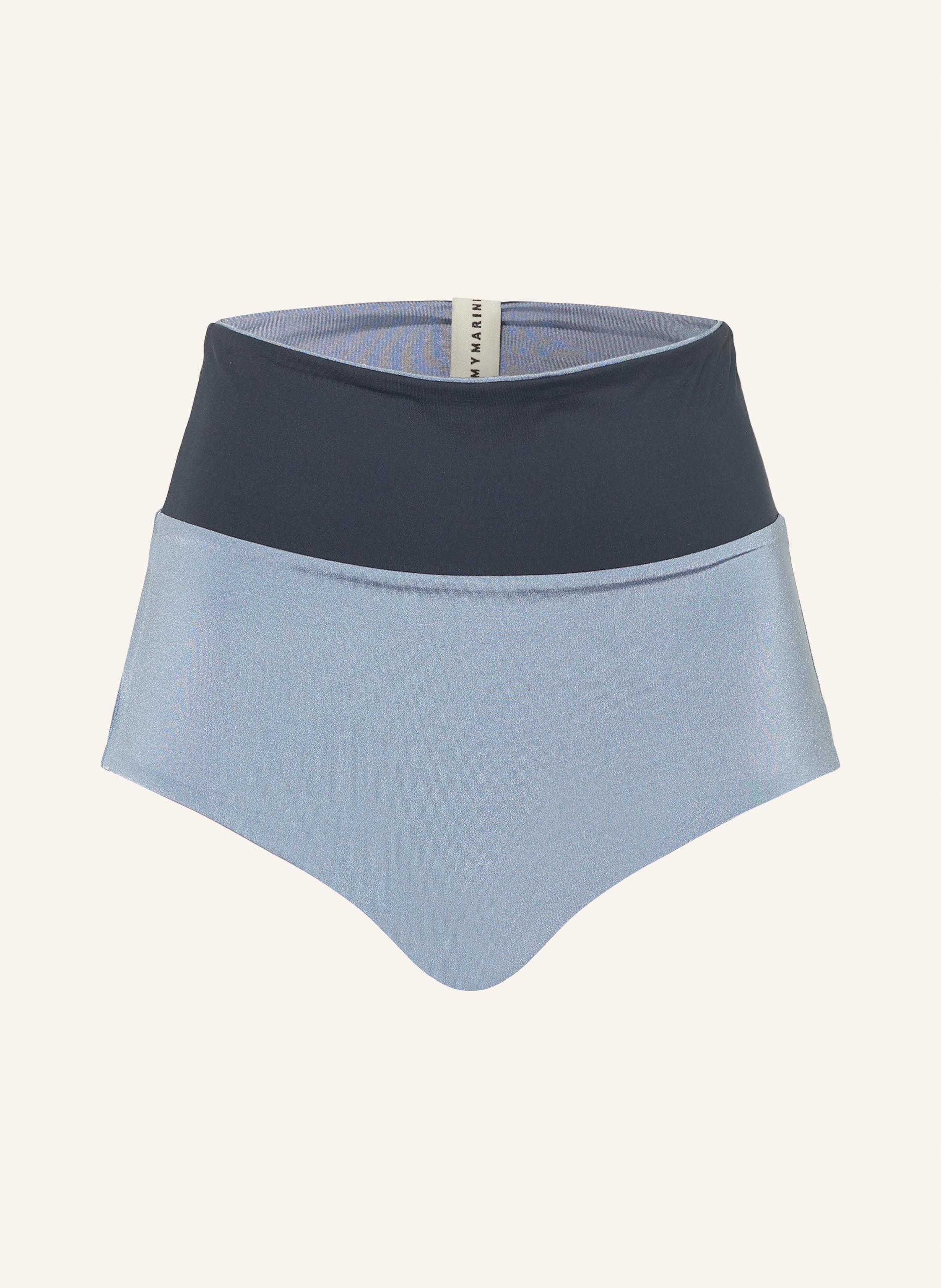 MYMARINI High-Waist-Bikini-Hose SURF SHORTS SHINE zum Wenden