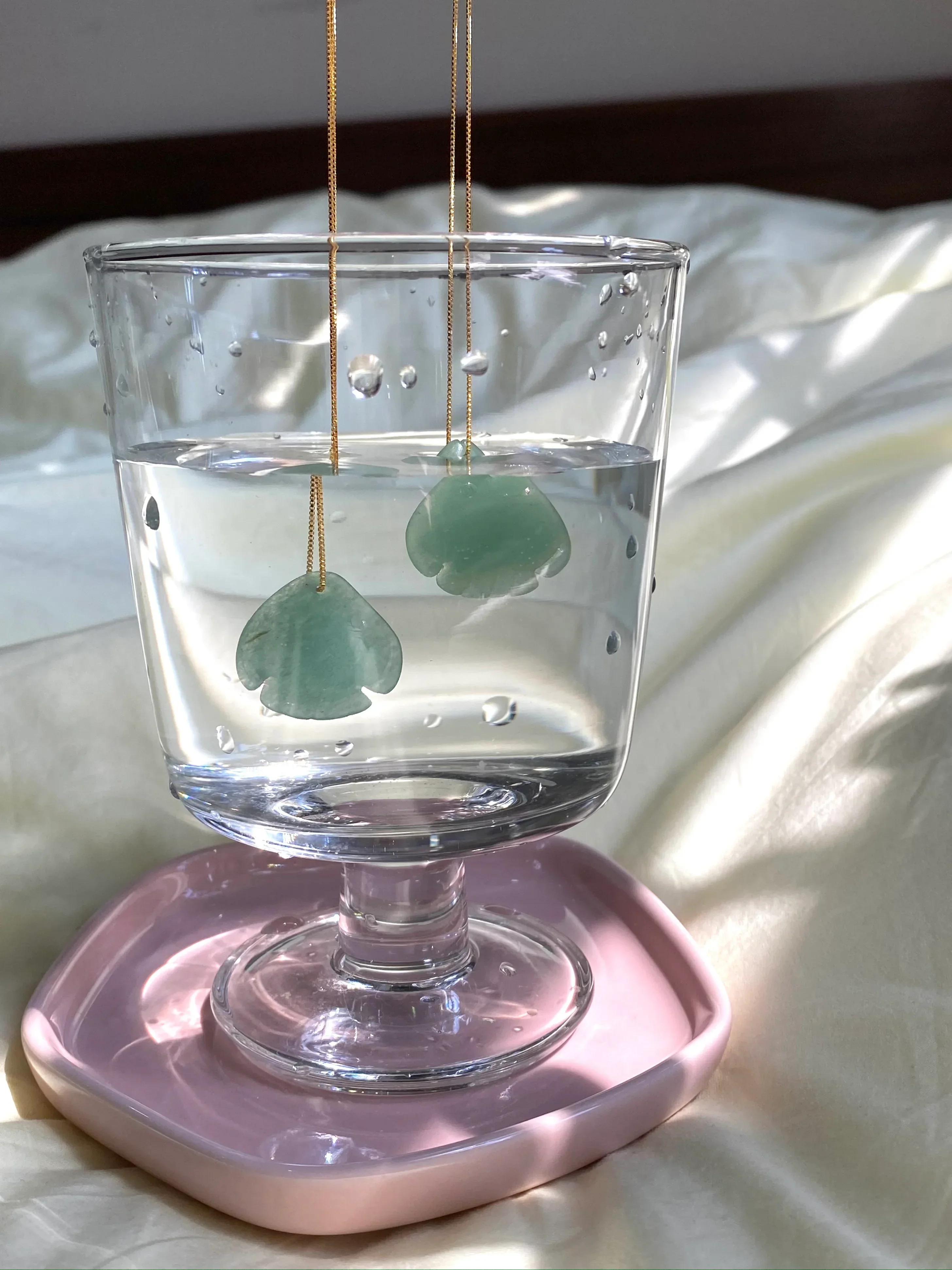 Zodiac collection | Pisces — Jade stone necklace