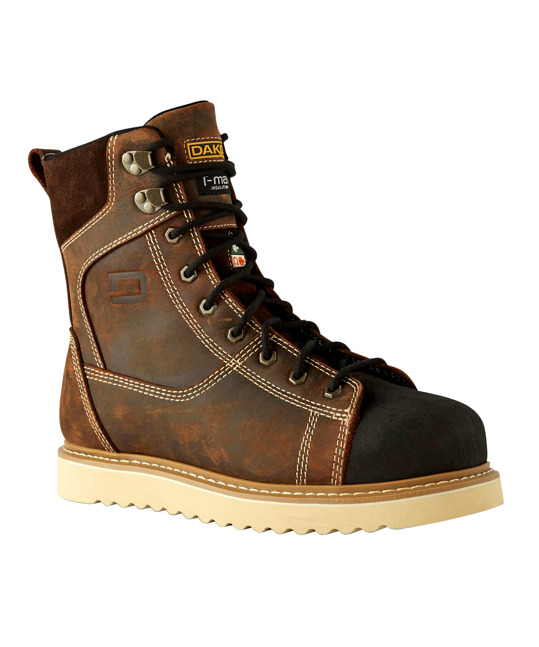 Dakota WorkPro Series Men's 523 Steel Toe Steel Plate Safety Ironworker Boots