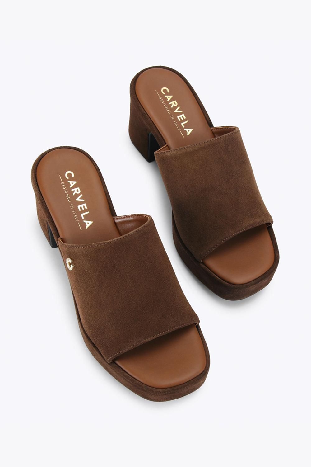 Carvela Letizia Mule' Suede Heels