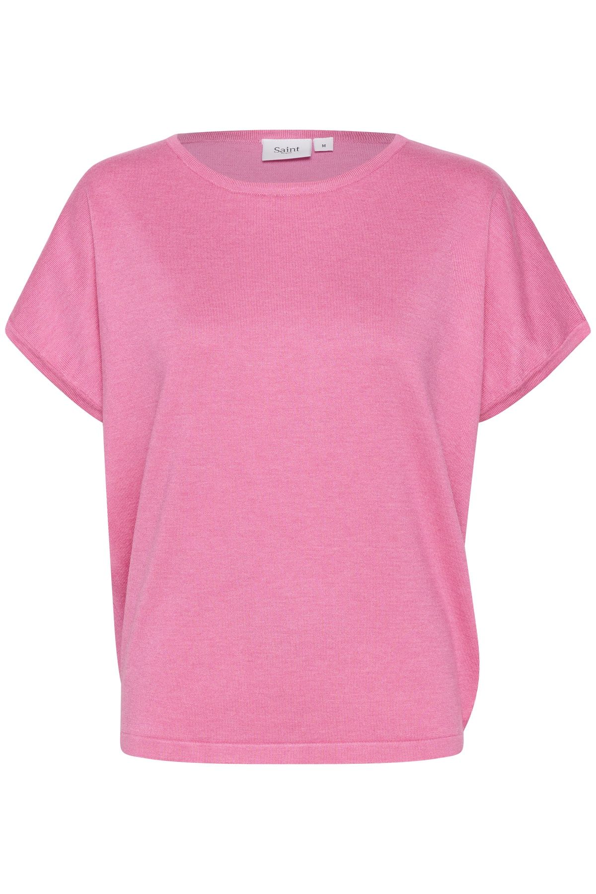 Saint Tropez Mila Short Sleeve Round Neck Pullover