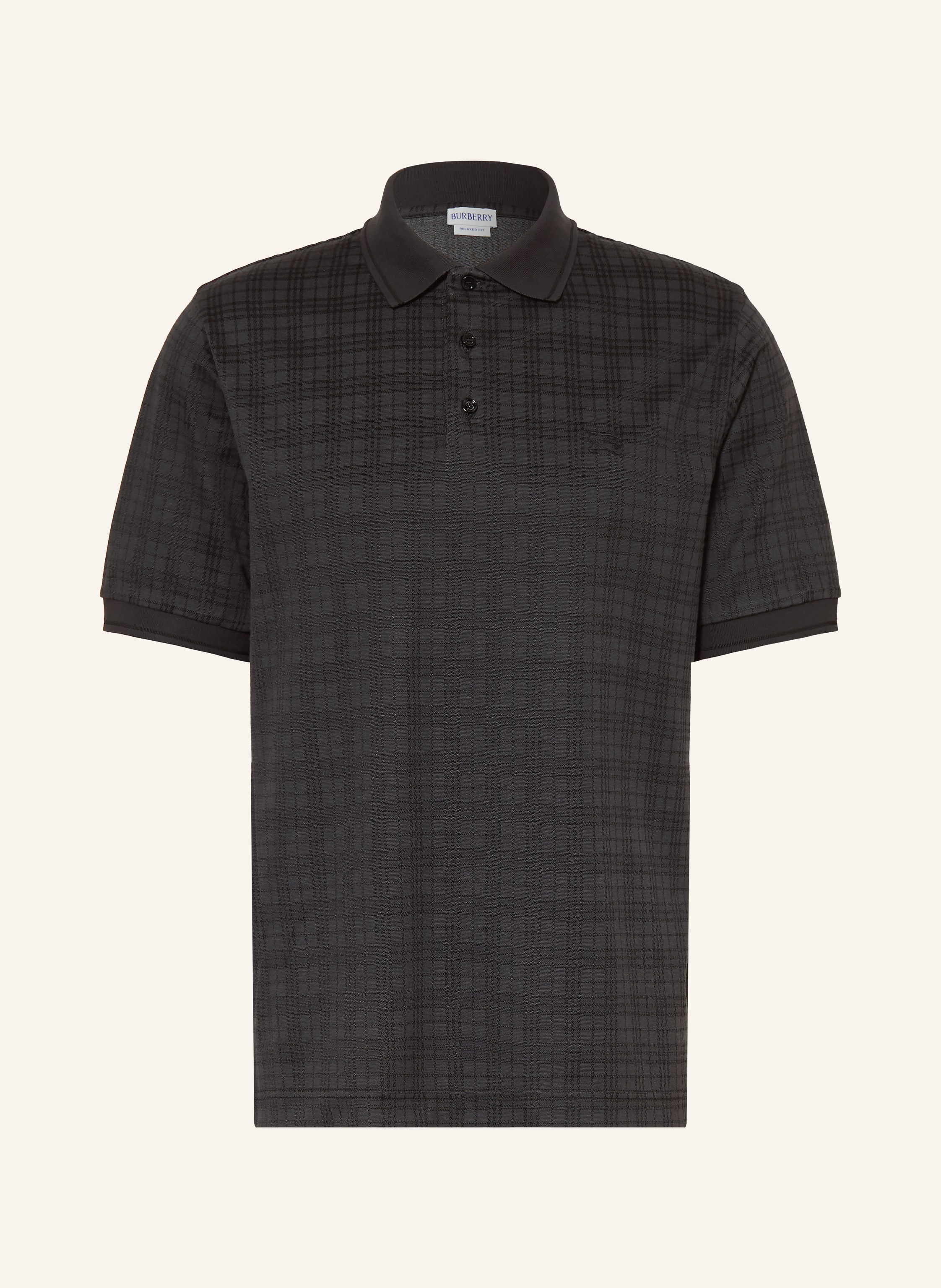 BURBERRY Strick-Poloshirt PELHAM Relaxed Fit