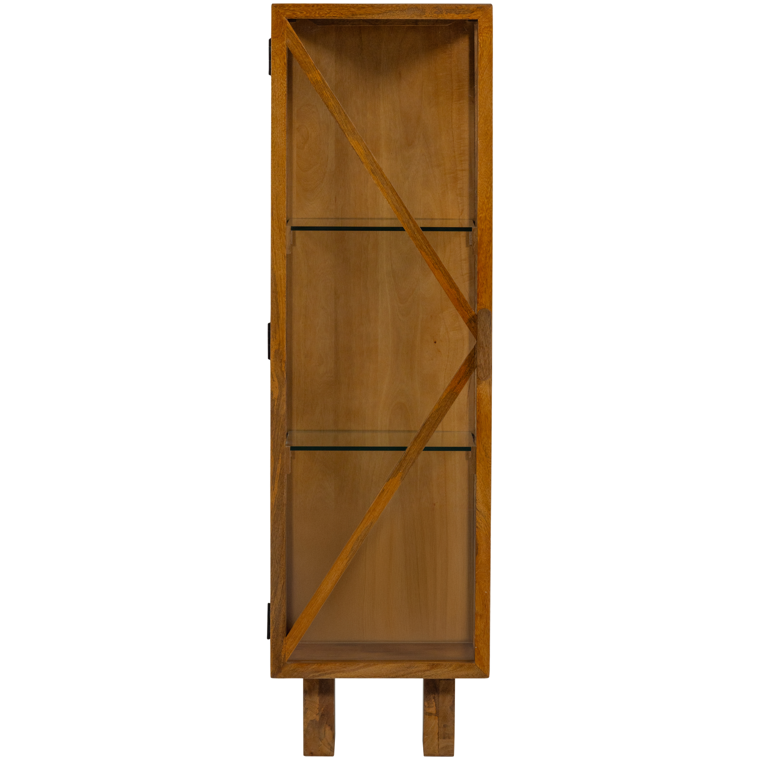 WOOOD kast 1-deurs Kella - Mango Hout - Naturel - 137x40x39