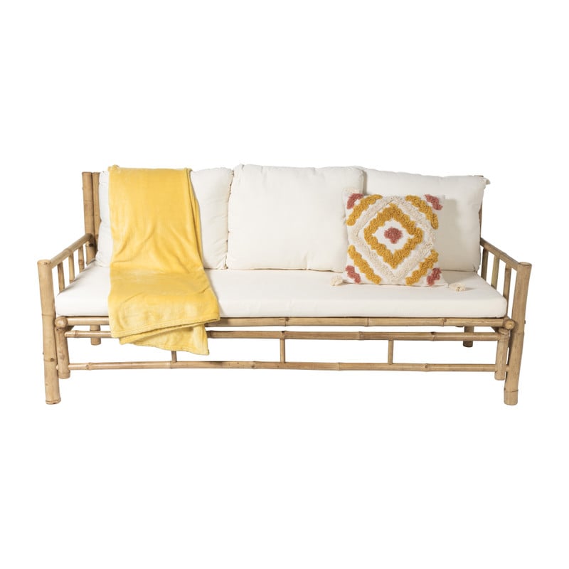 Bamboe bank Padang - 3-zits - 80x180x70 cm