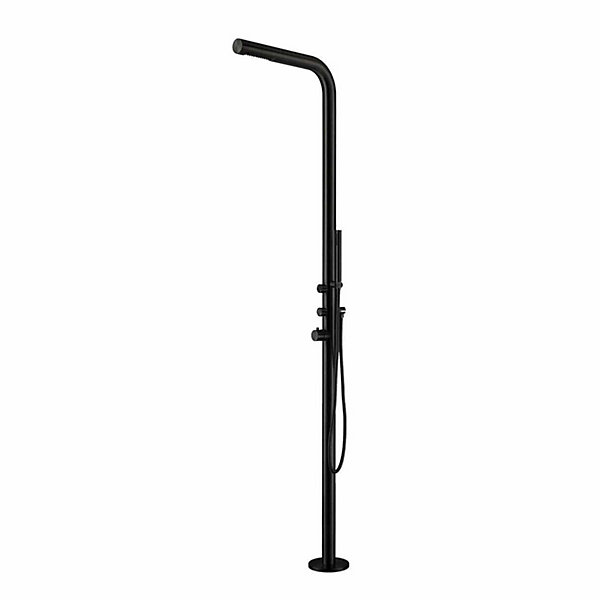 Douche Noire En Acier Inoxydable 136l Haute Qualite Sined Budoni Nera