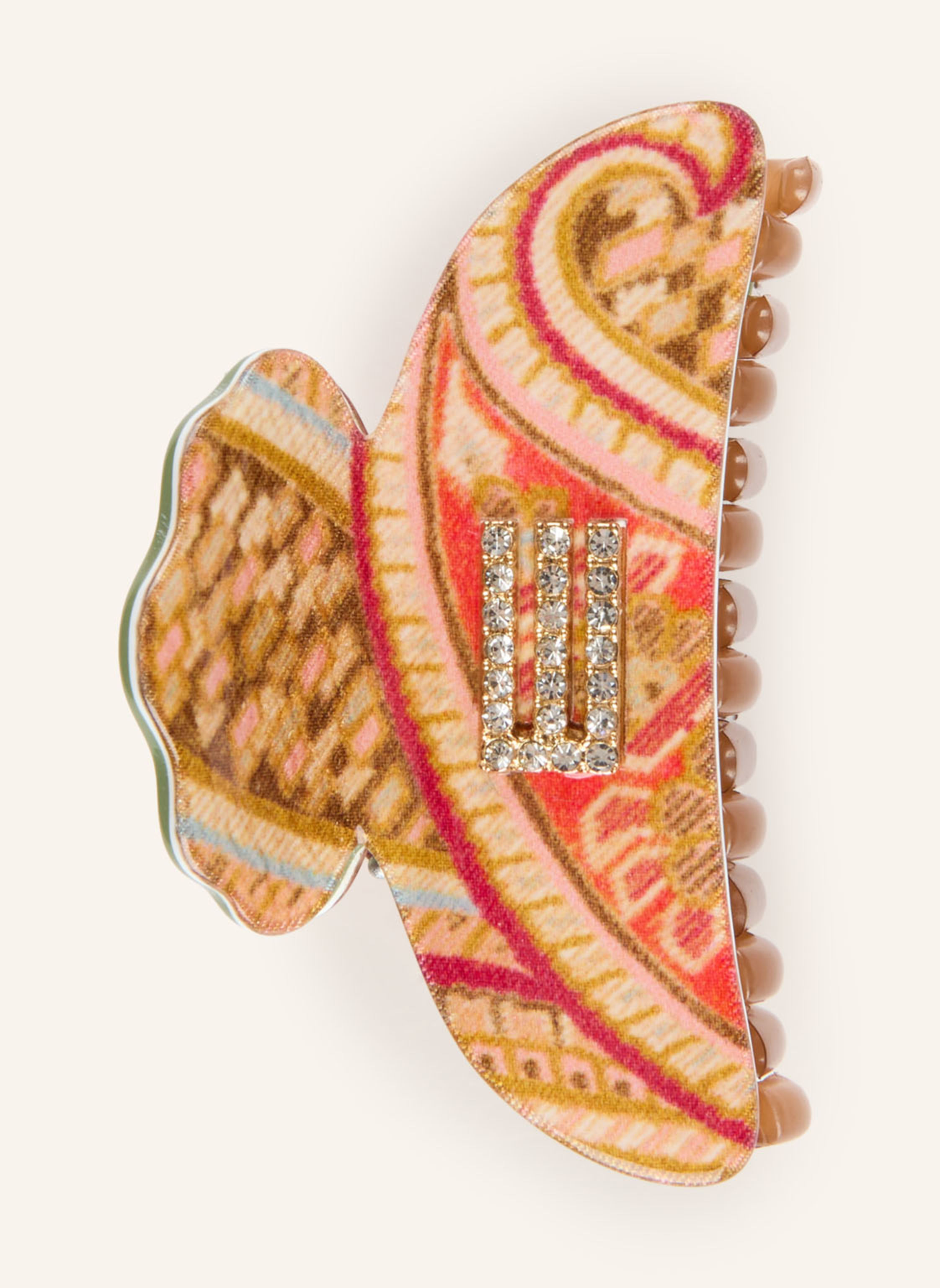 ETRO Haarklammer mit Schmucksteinen