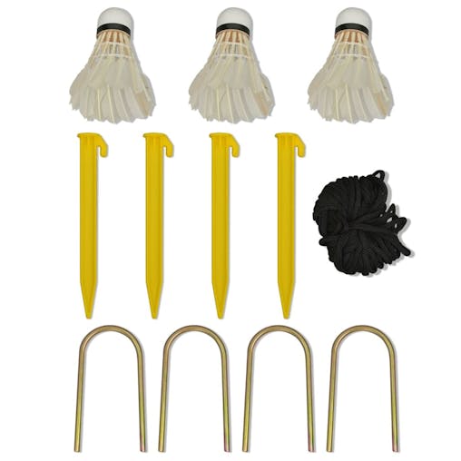 NNEVL Badminton Net with Shuttlecocks 600x155 cm