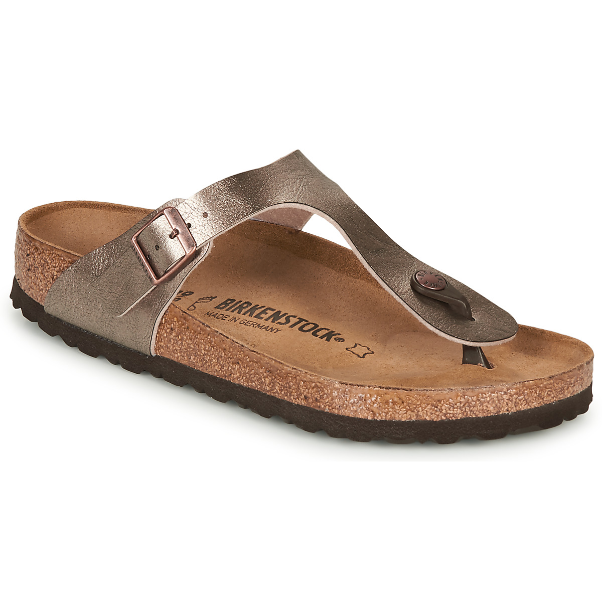 BIRKENSTOCK - Gizeh - White / Graceful / Taupe / Regular