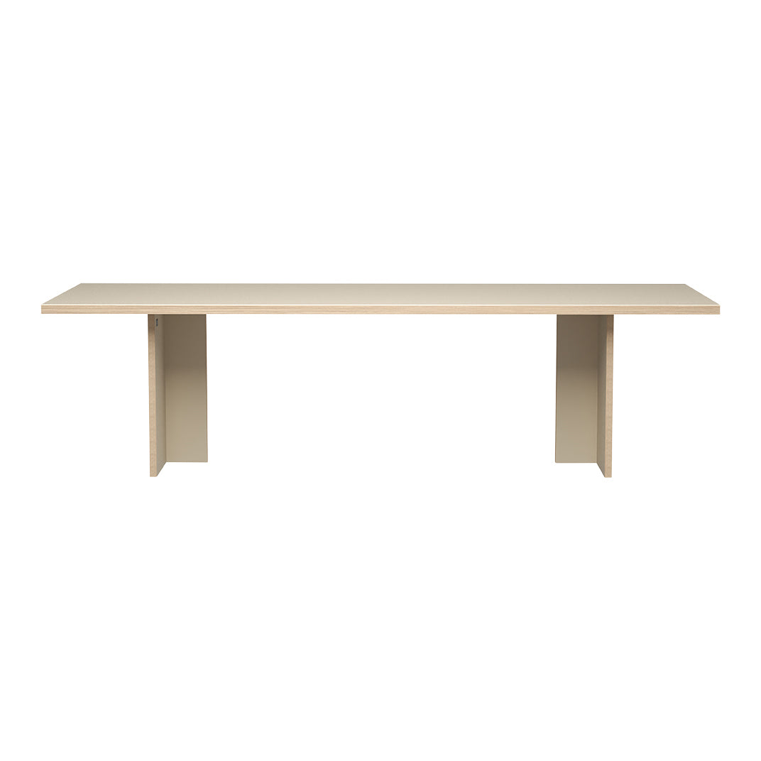 HKliving Dining Table Eettafel - 280 x 100 cm - Cream