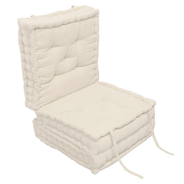 Matelas de sol modulable coton recyclé 3P 45x45x10
