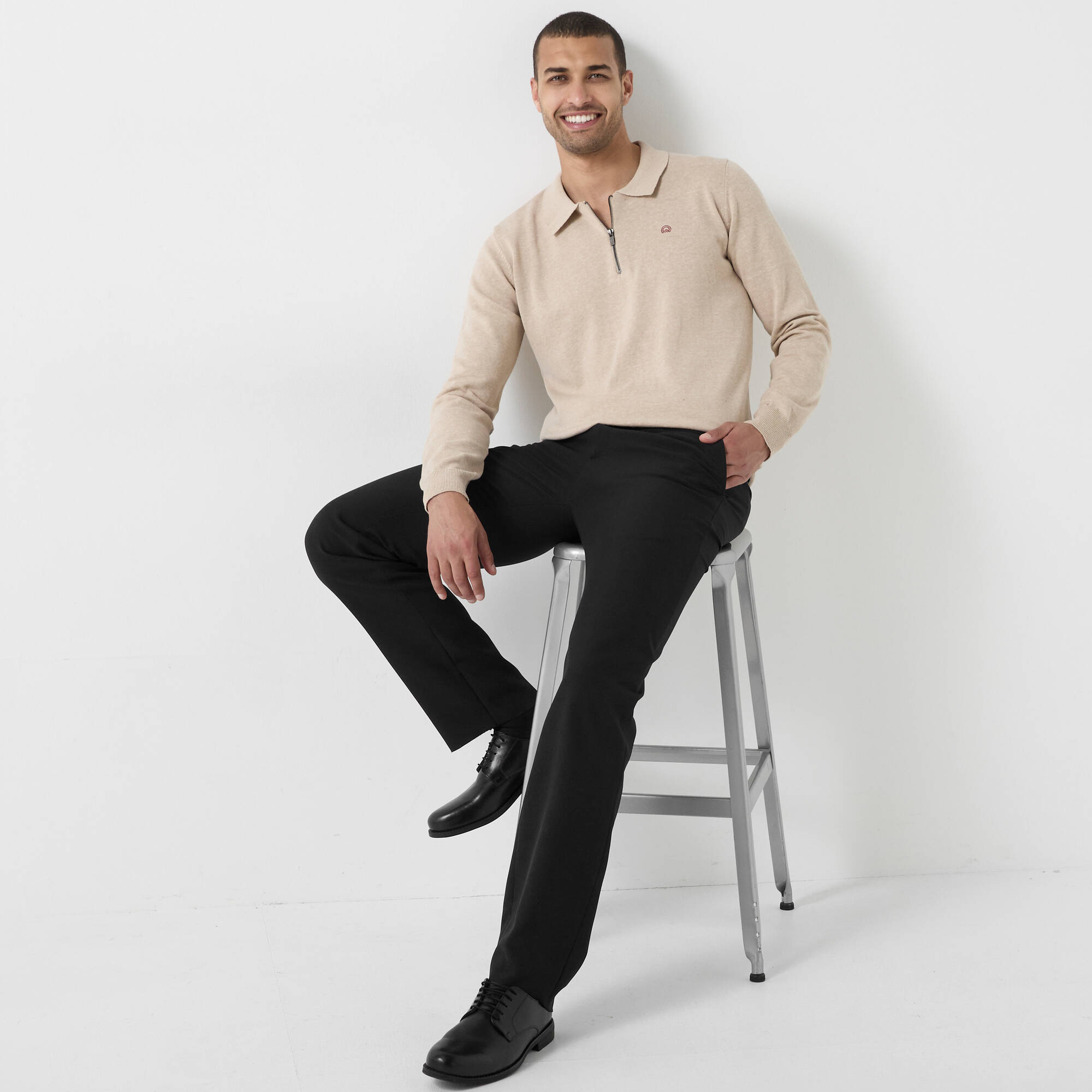 Pantalon ceinture ajustable invisible - polyester