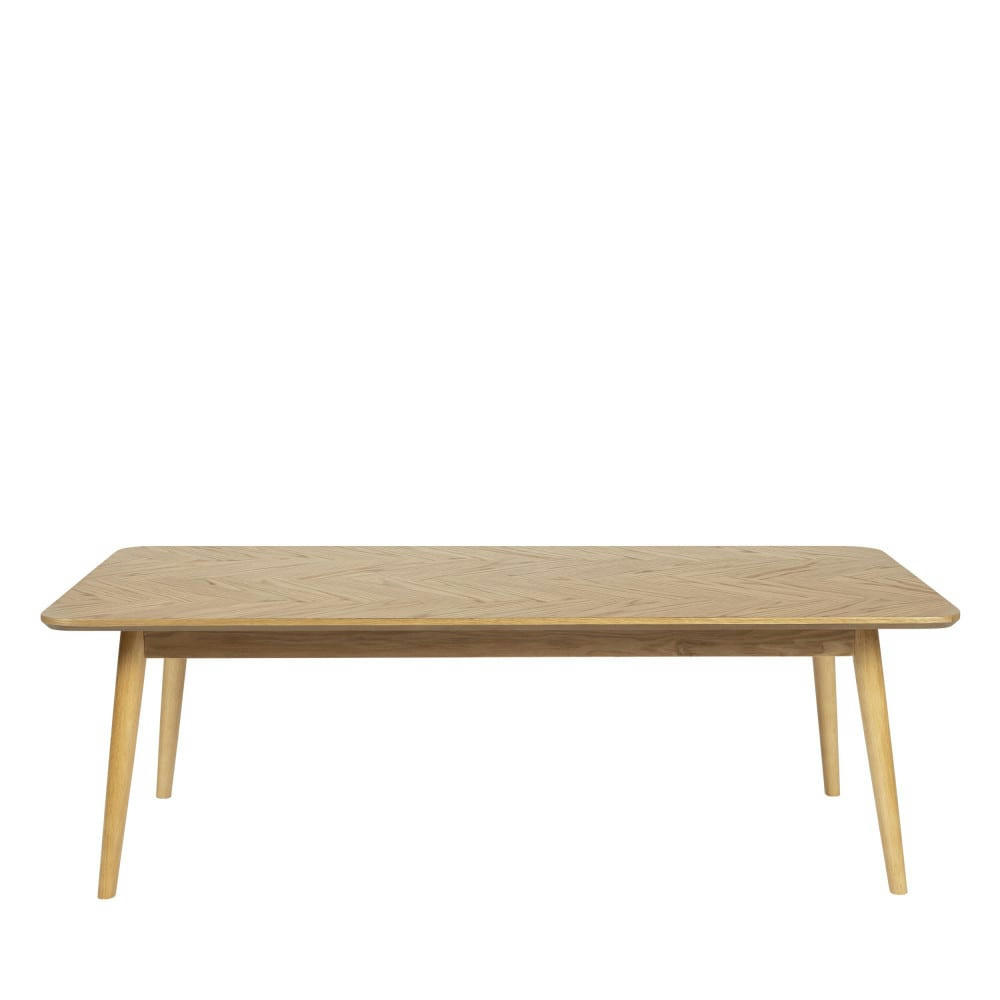 FABIO - Table basse en bois 120x60cm bois clair