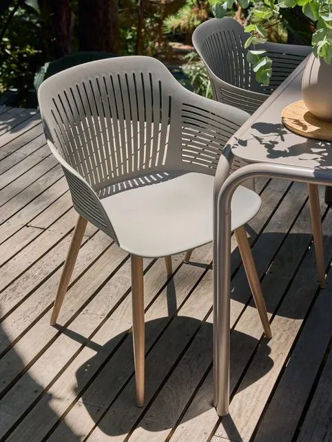 Havebord RAUMA B90xL140 mørk sand