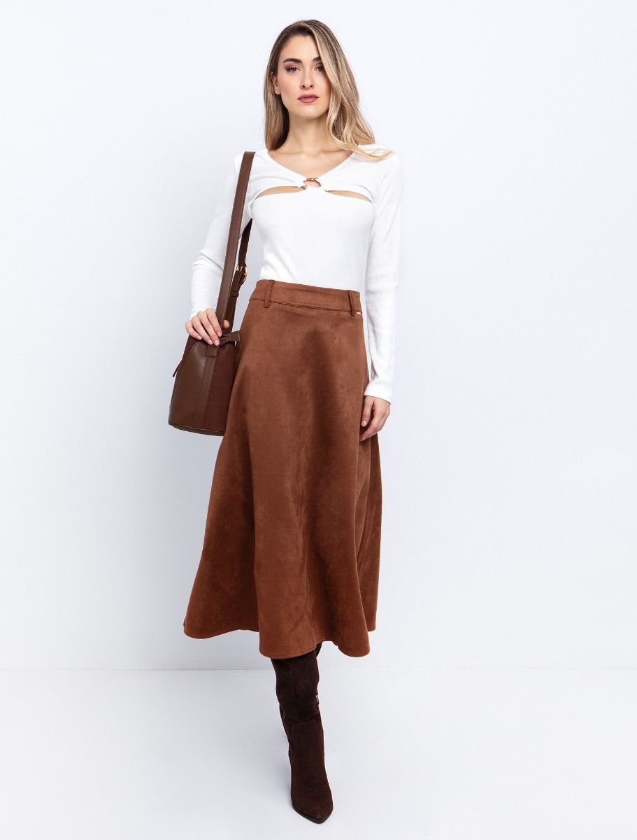 Ριπ τοπ με κρίκο & cut out