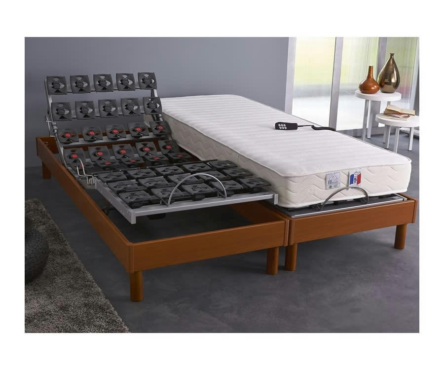 RELAX MAM - Ensemble relaxation matelas mémoire forme 2x80x200