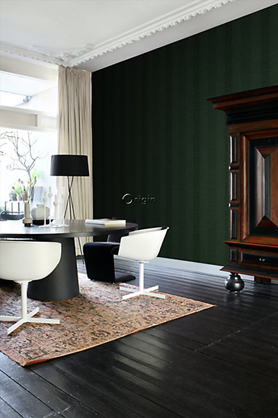 Origin Wallcoverings papier peint peau de crocodile vert foncé 53 cm x 10.05 m