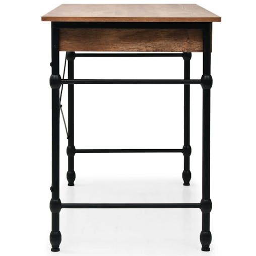 NNEVL Writing Desk with Drawer 110x55x75 cm Oak Colour