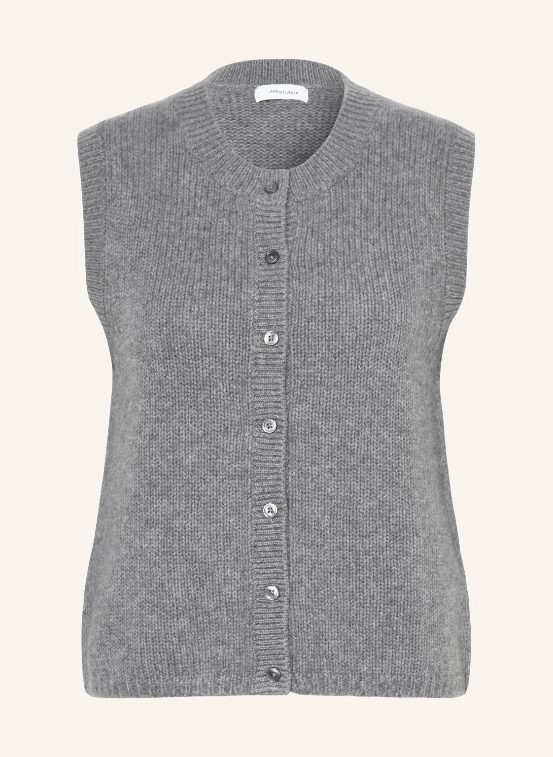 darling harbour Strickweste aus Cashmere