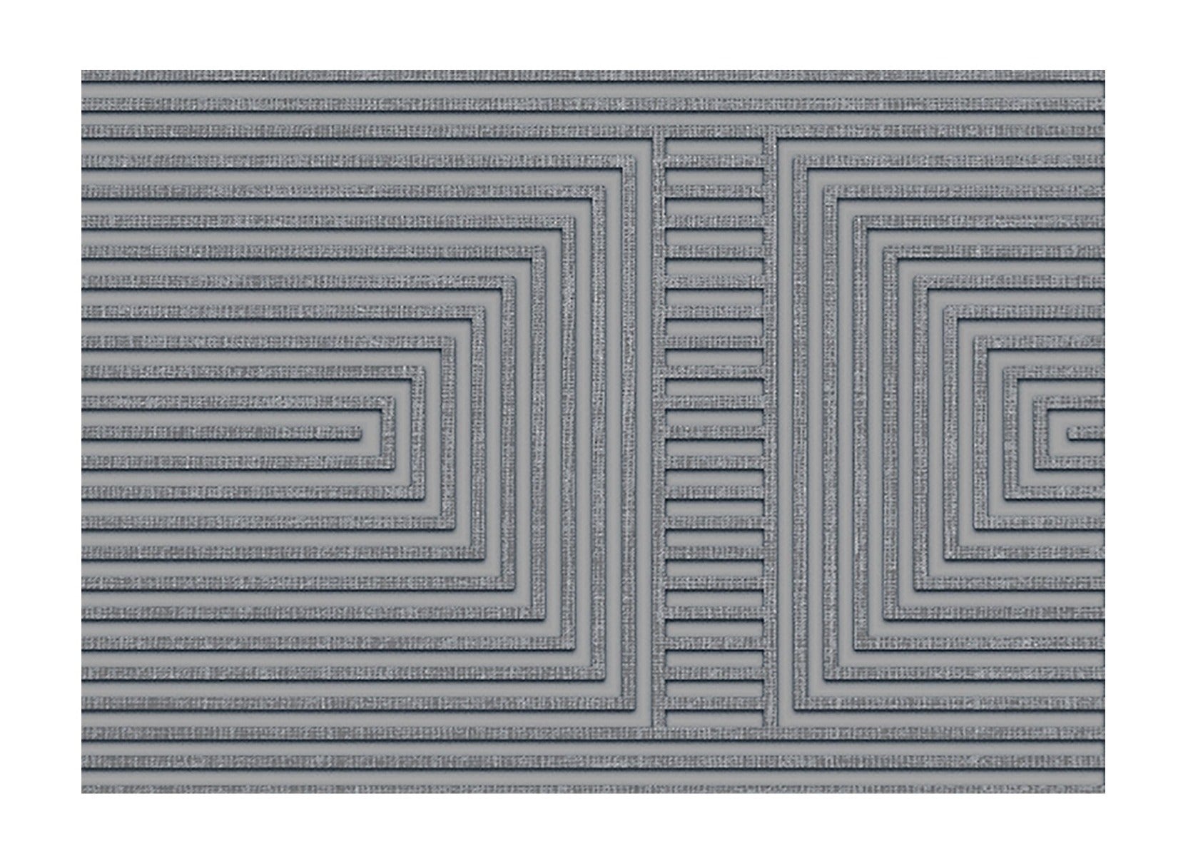 MD Entree - Deurmat - Schoonloopmat - Impression Zen - Squares Grey -