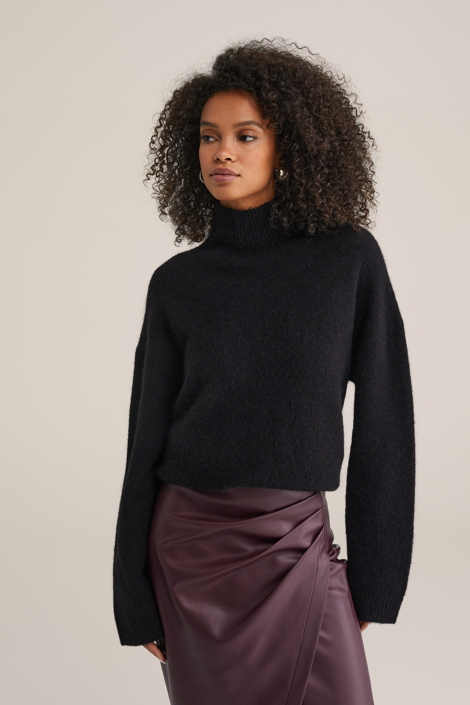 Dames Premium fijngebreide trui