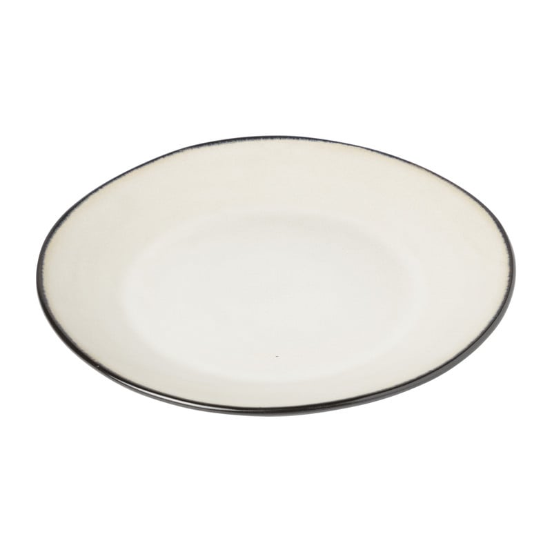 Ontbijtbord Roots - beige - &Oslash;22x2.5 cm