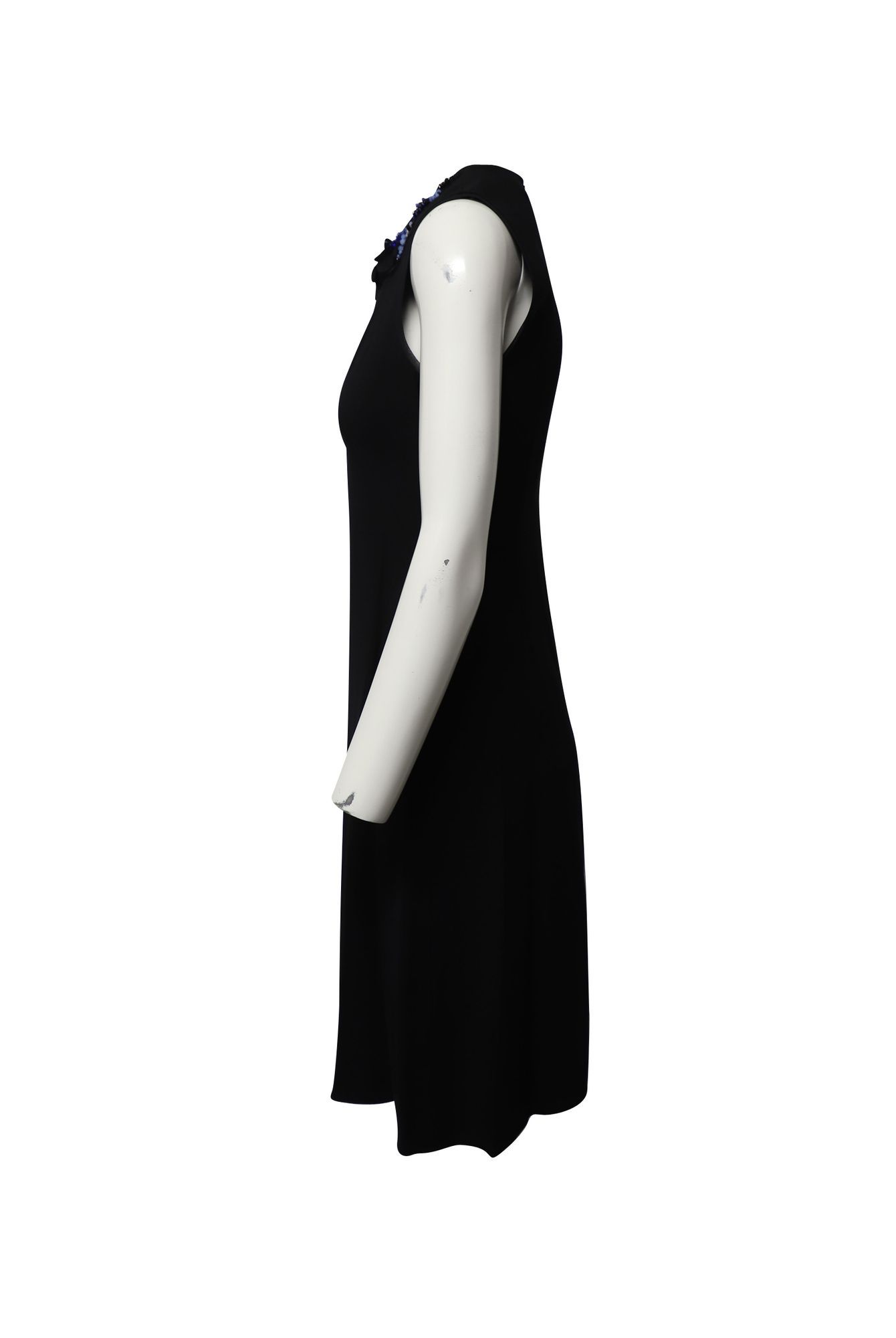 3 1 Phillip Lim Preloved 3.1 Embellished Sleeveless Dress in Black Viscose
