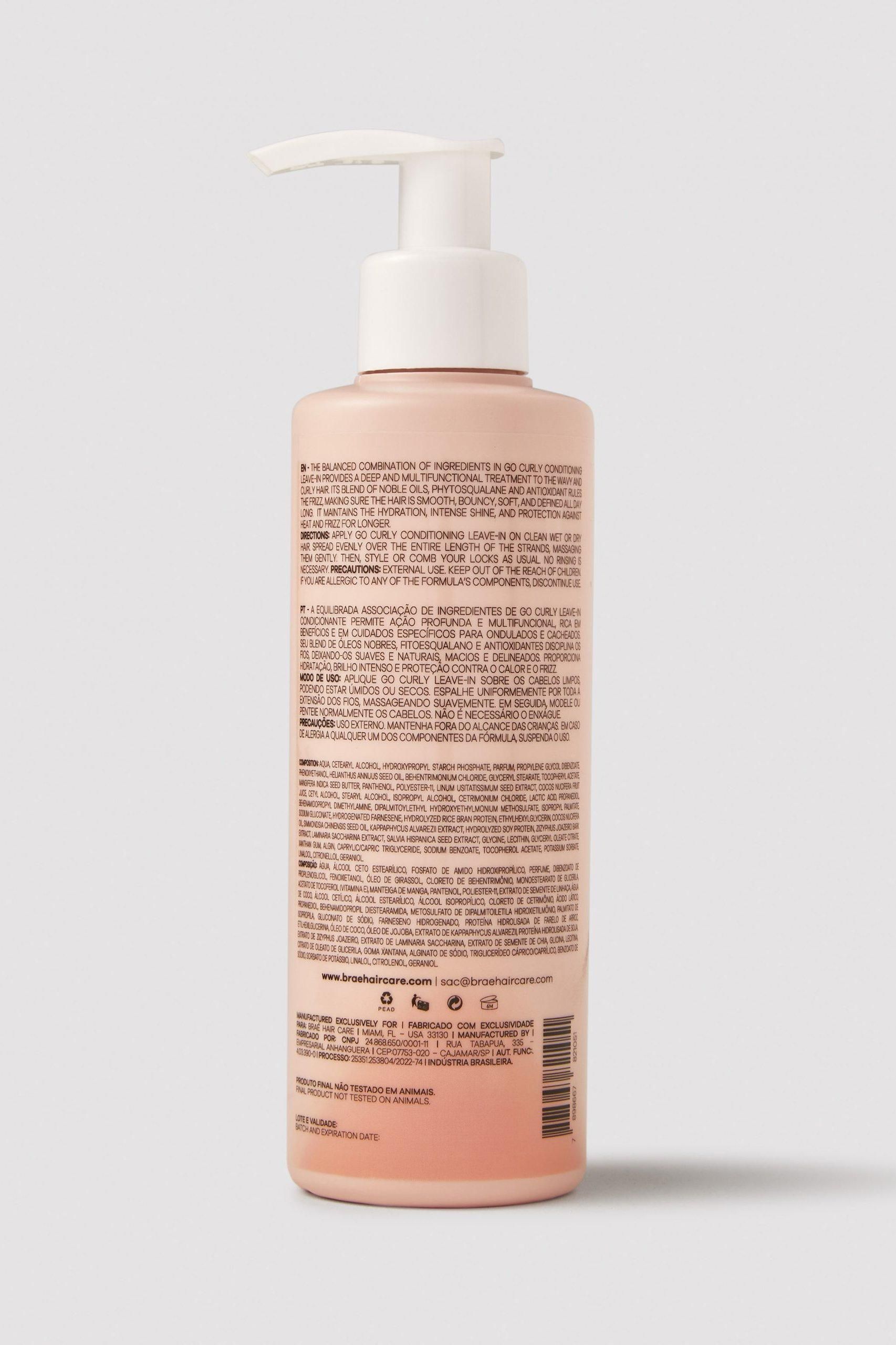 Brae Go Curly Leavein 200ml