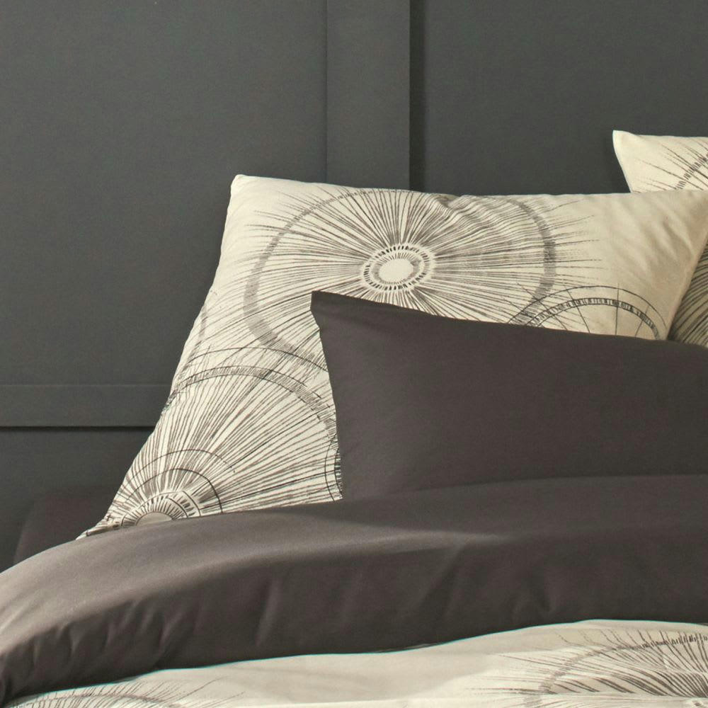 - Parure de lit 2 places coton à motifs 220x240 cm