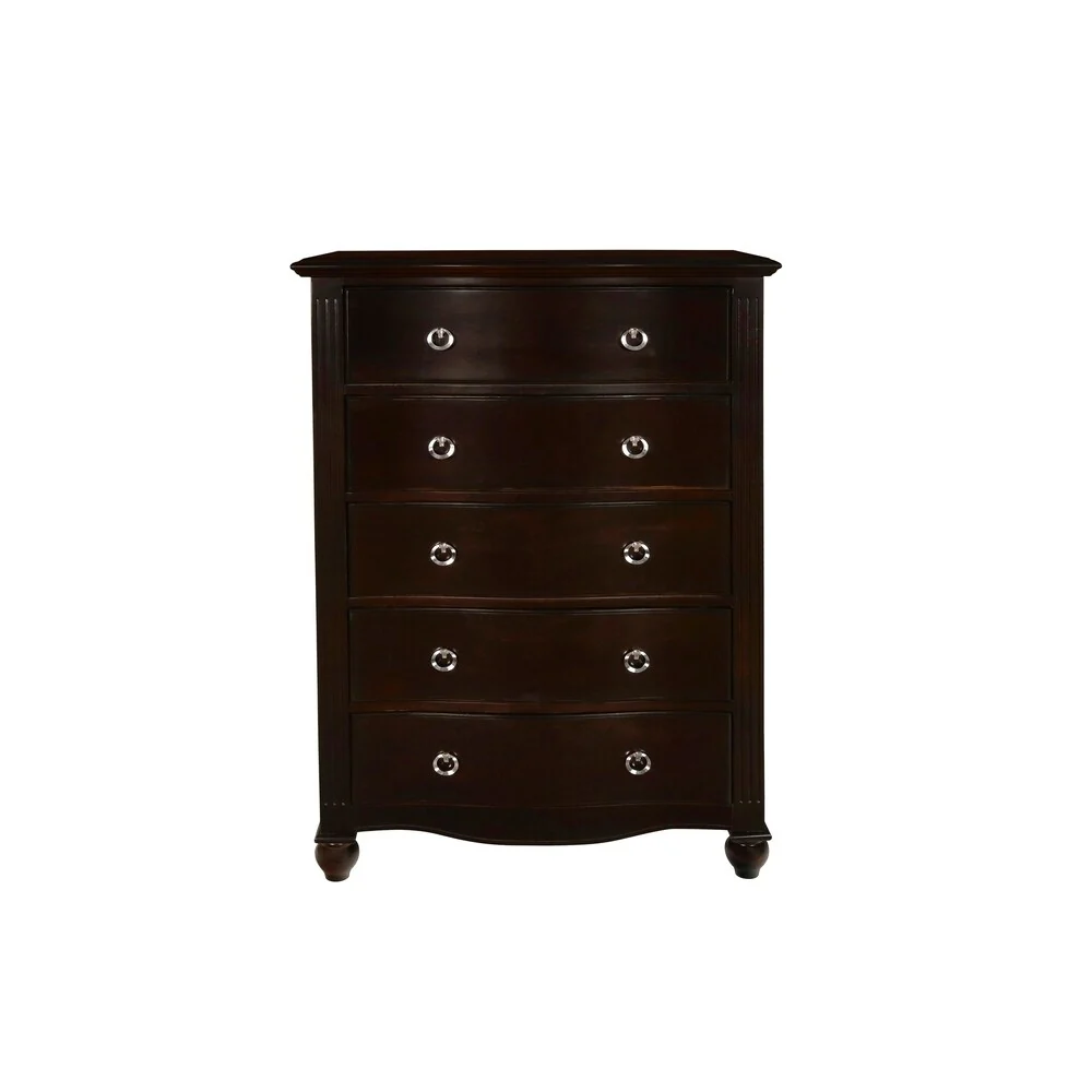 Victoria Youth Espresso 5-drawer Chest