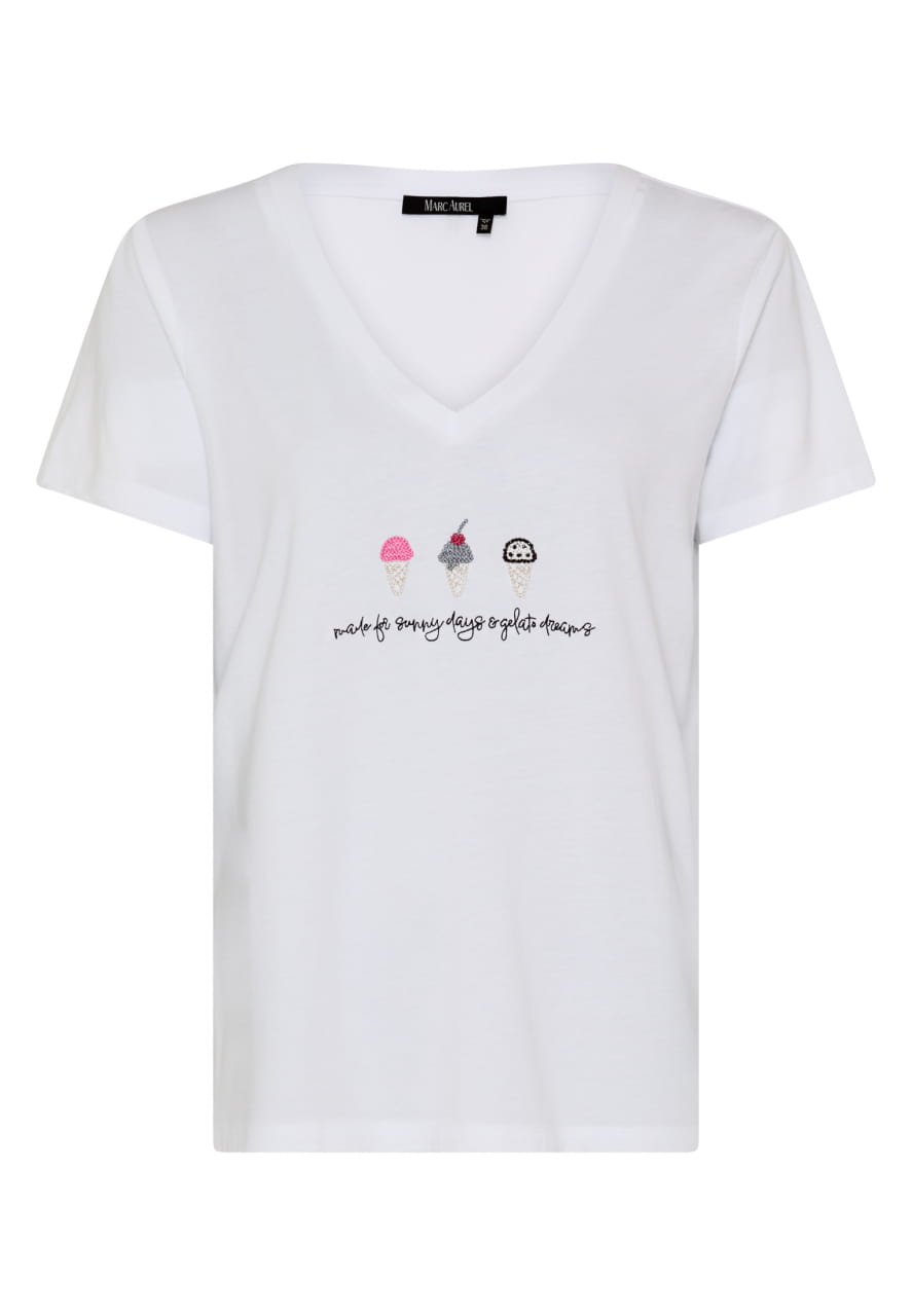 Shirt mit Stickerei