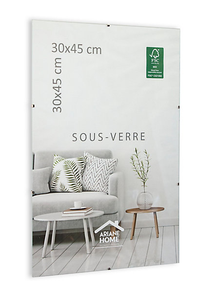 Cadre sous-verre Ariane Home l.30 x H.45 cm