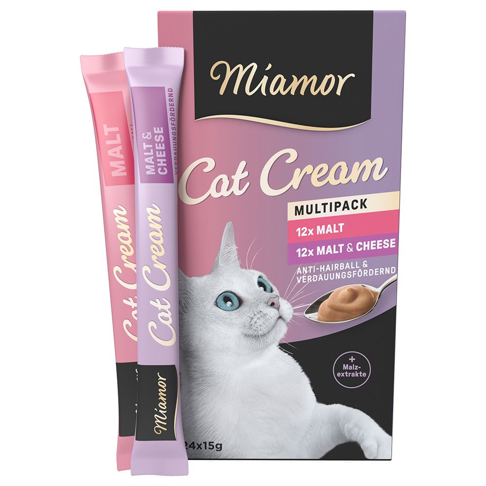 Miamor Cat Snack Malt-Cream & Malt-Cheese Mixed Pack