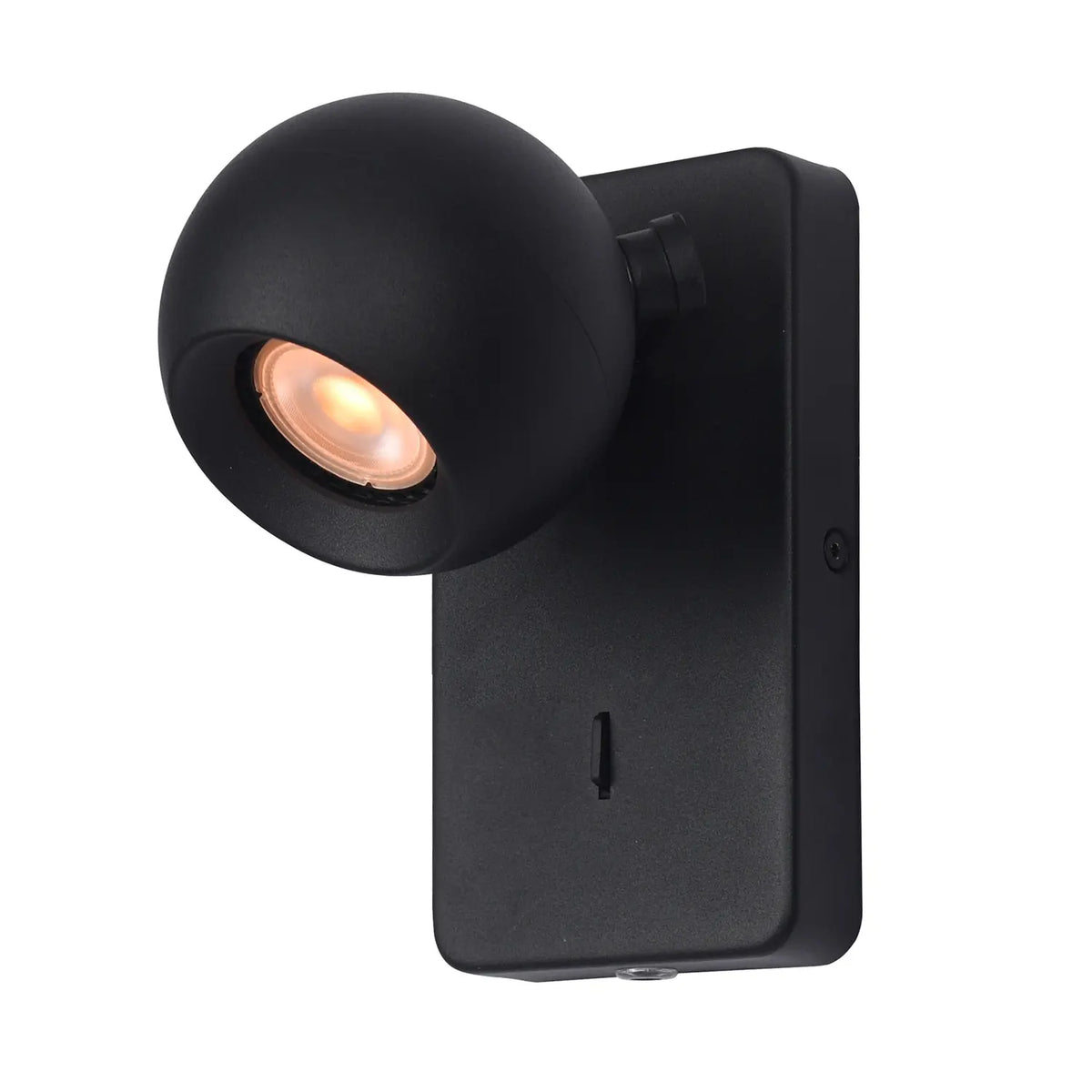 Artdelight wandlamp Bolero - 1 lichts - 12.7 x 16  cm - zwart
