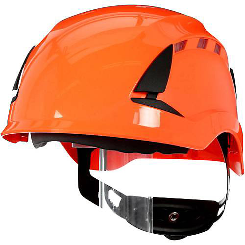 3M SecureFit X5507V-CE-4 Casque de sécurité ventilé EN 397 orange, réglable