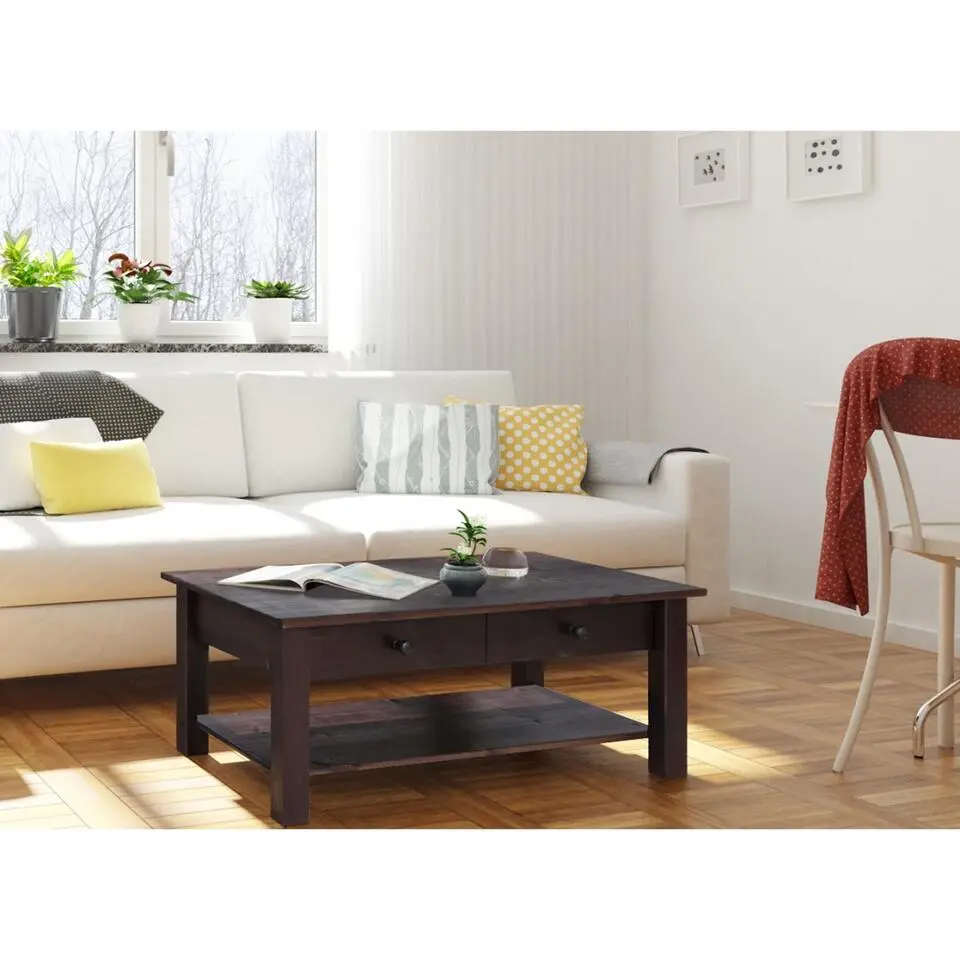 Chicago - Salontafel bruine grenen