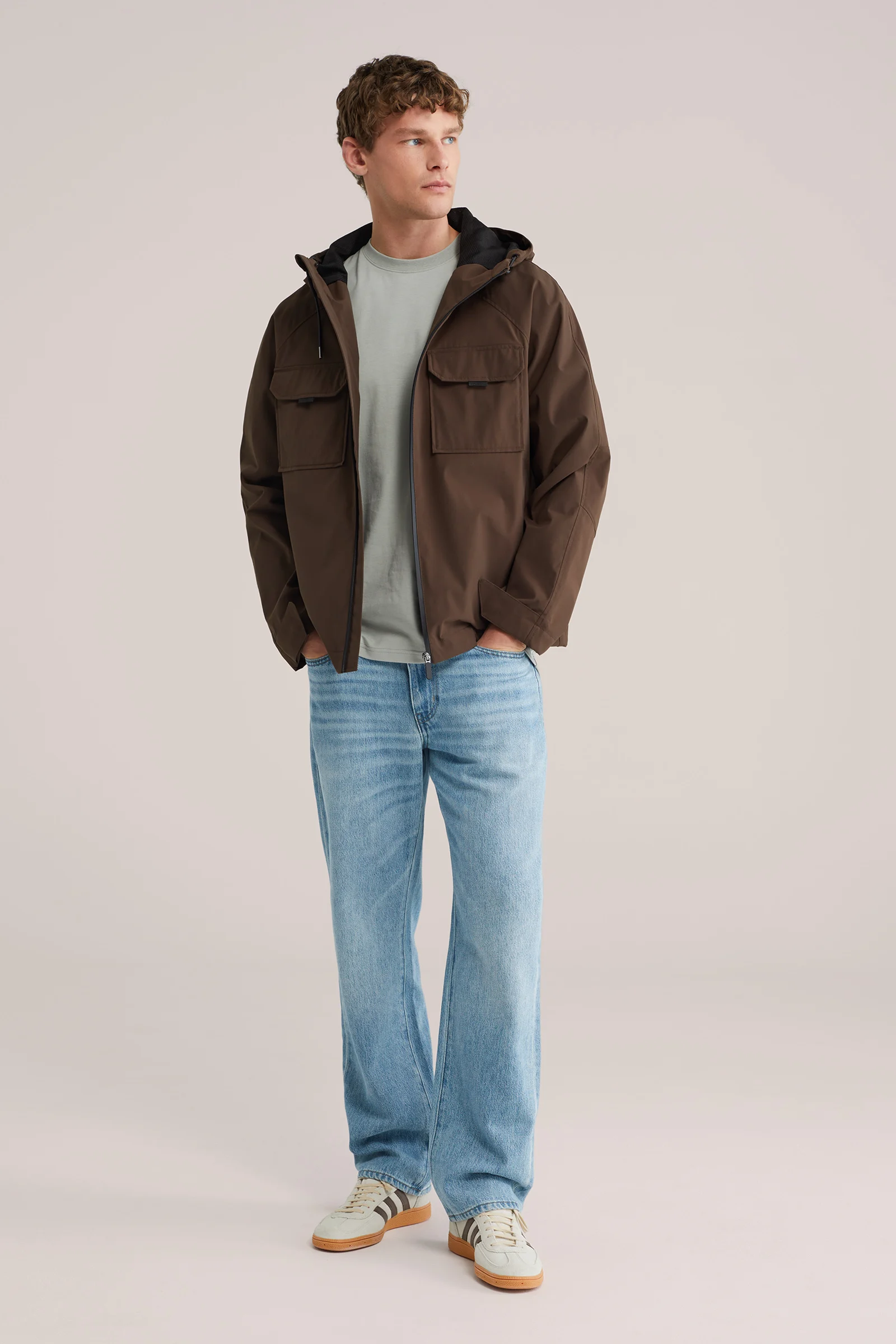 Heren regular fit T-shirt met embroidery