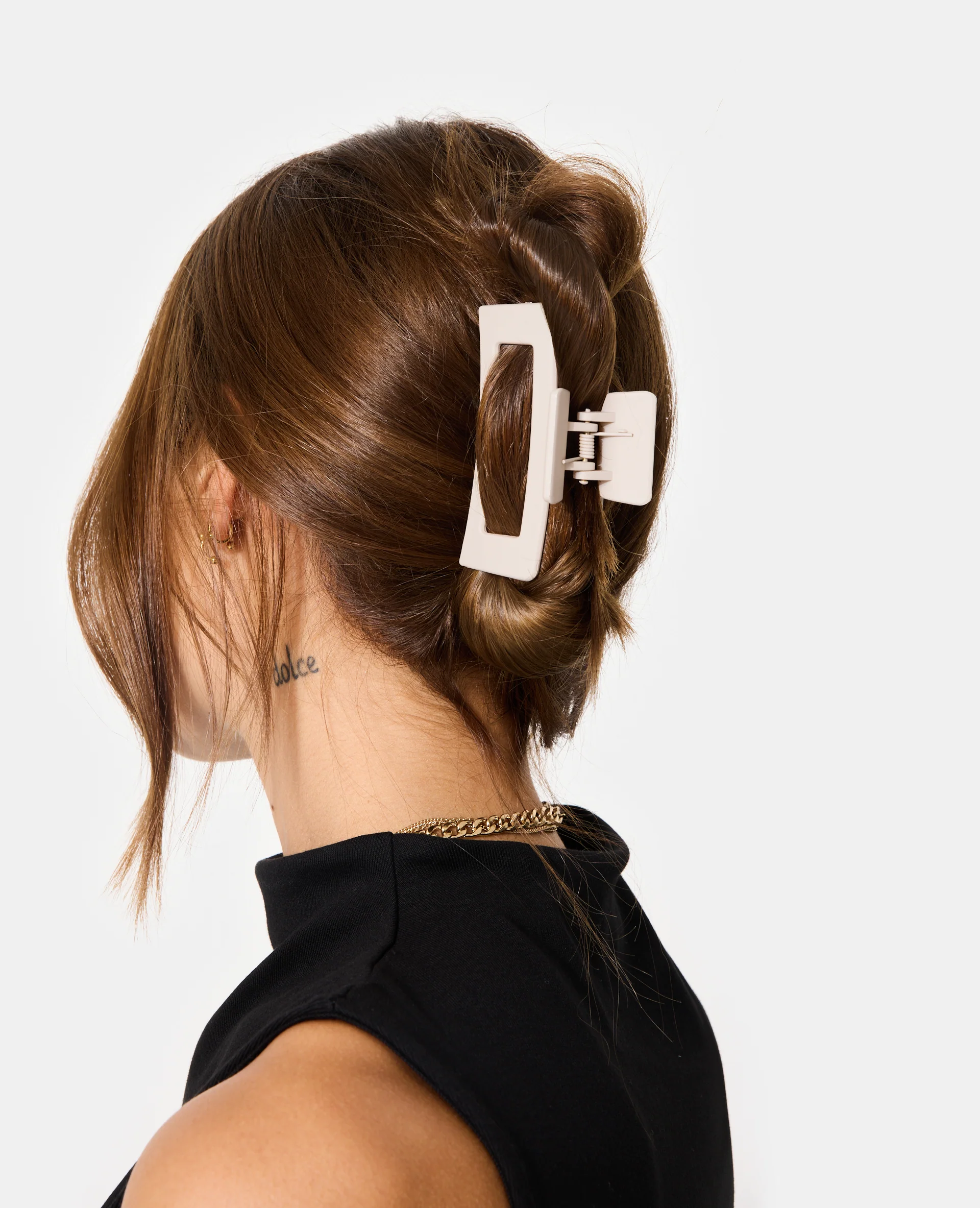 Pince crocodile rectangulaire