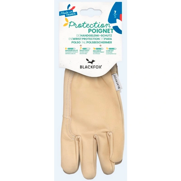 Handschuhe »Erable «, Gr.7, beige, Rindsleder