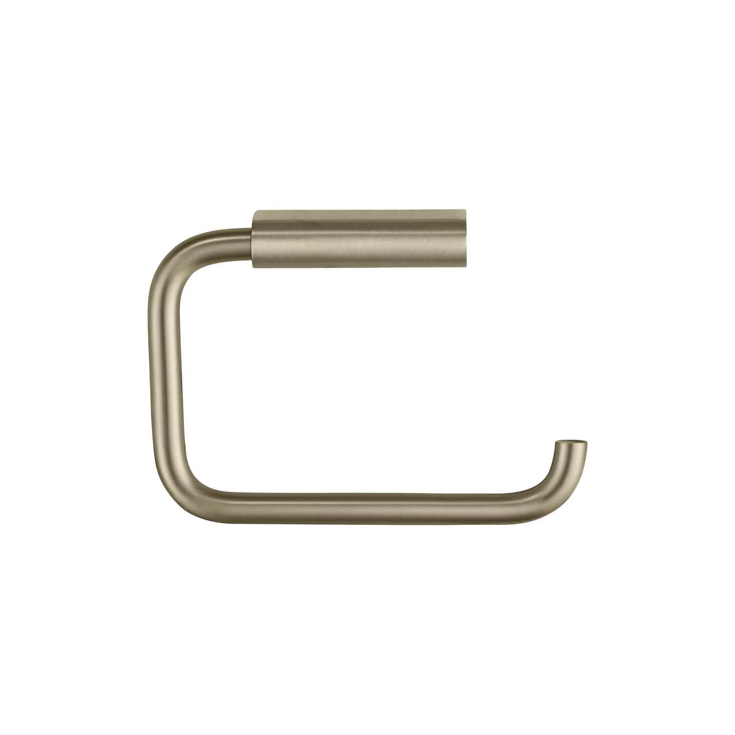 MODO Toilet Roll Holder, brass/metallic finish